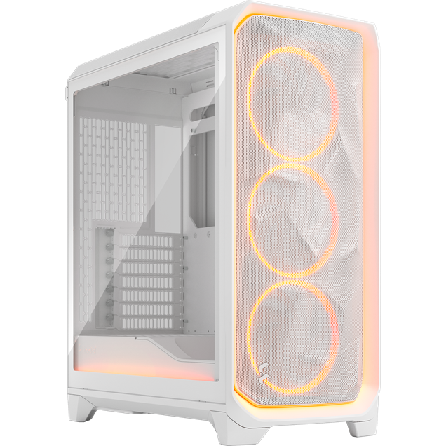 Fractal Meshify 3 Ambience Pro RGB Mid Tower Gaming Case - White 