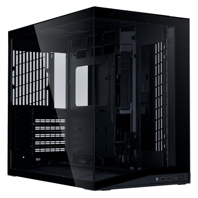 Lian Li O11 Dynamic Mini V2 Mid Tower Gaming Case - Black 