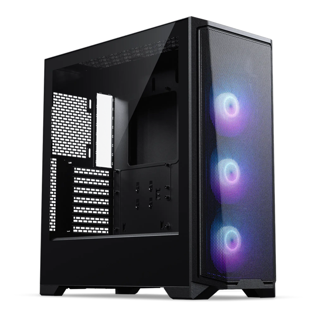 Phanteks Eclipse G370A Mid Tower Gaming Case - Black 