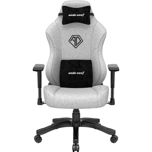 AndaSeat Phantom 3 Premium Fabric Gaming Chair - Ash Grey