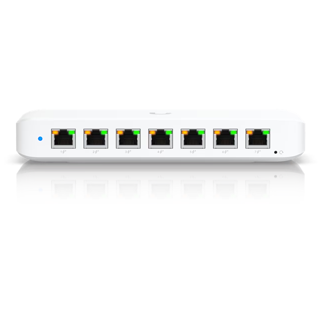 Ubiquiti Networks USW-Ultra-210W 8-Port Gigabit PoE+ Mini Switch 
