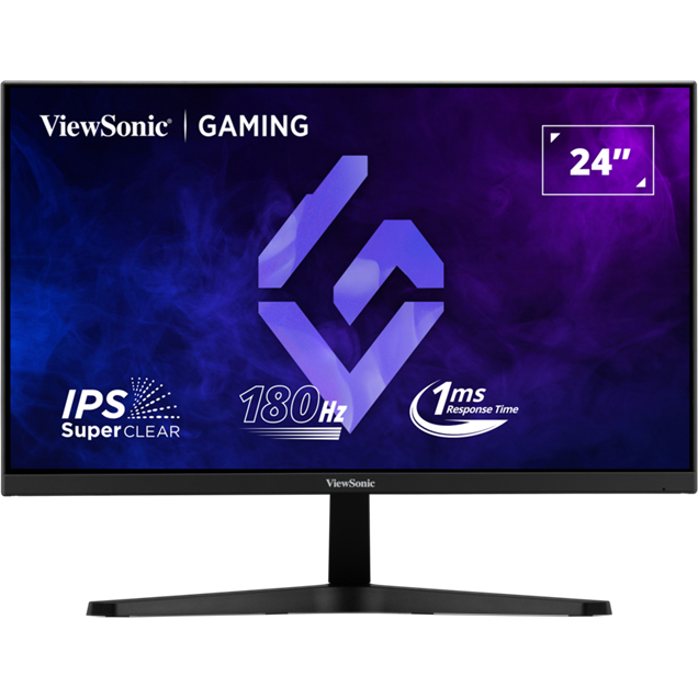 ViewSonic VX24G1-HD 24" Full HD Gaming Monitor - IPS, 180Hz, 1ms, HDMI, DP