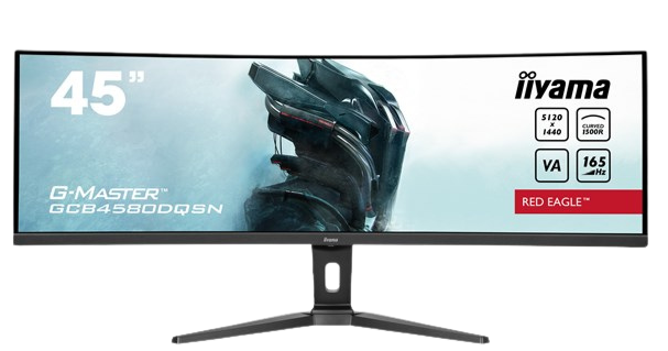 iiyama G-Master GCB4580DQSN Red Eagle 44.5" UltraWide Curved Gaming Monitor - VA