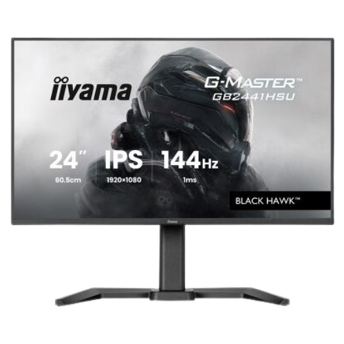 iiyama GB2441HSU-B1 23.8" Full HD Gaming Monitor - IPS, 144Hz, 1ms, Speakers, DP